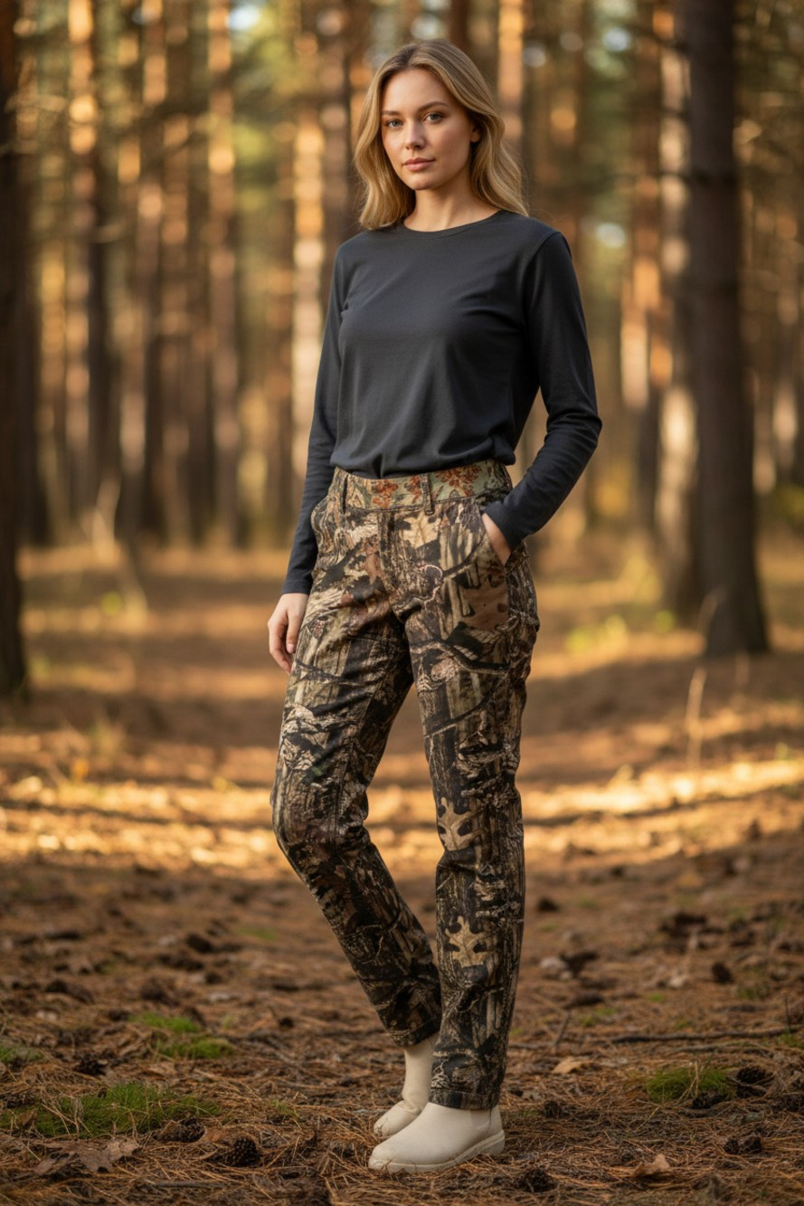 Mossy Oak Realtree Green Camouflage Jeans Hunt  Camping Streetwear  Gorpcore 14